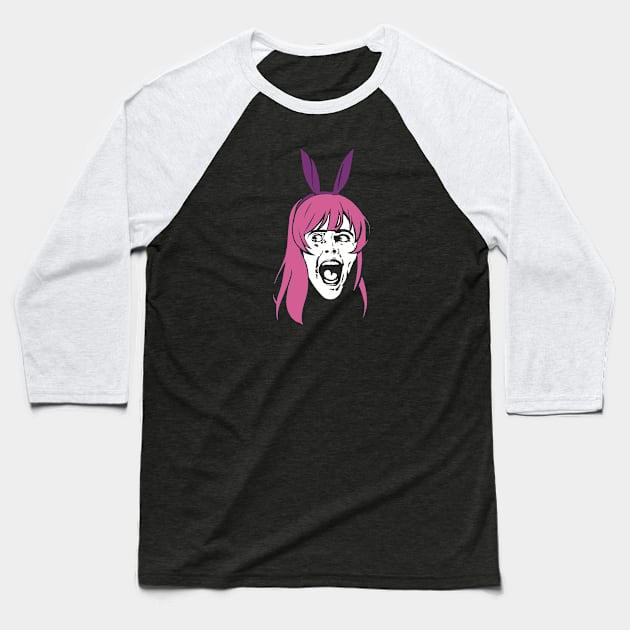 Sleepaway Anime Baseball T-Shirt by @johnnehill